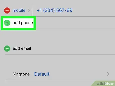 Image titled Edit Contacts on iPhone Step 6