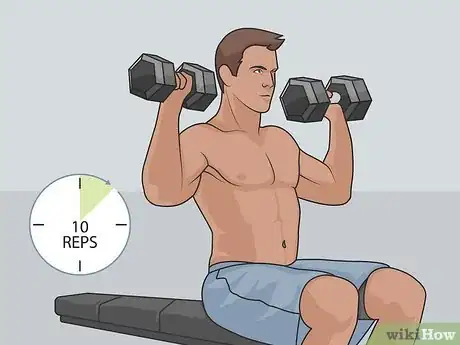 Image titled Do a Dumbbell Military Press Step 05