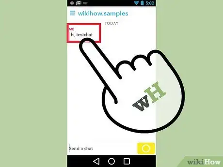 Image titled Screenshot a Snapchat Step 1