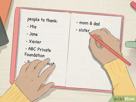 Image titled Write Acknowledgements in a Dissertation Step 4