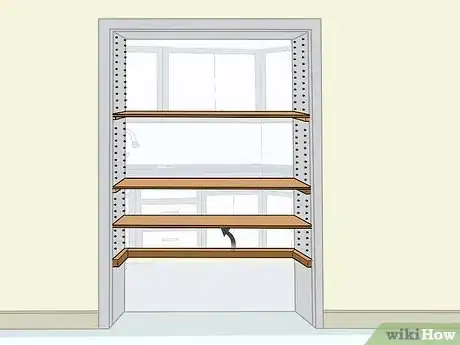 Image titled Build Adjustable Pantry Shelves Step 9
