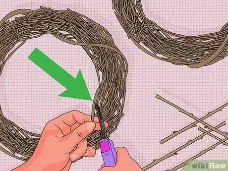 Image titled Make a Cotton Wreath Step 4