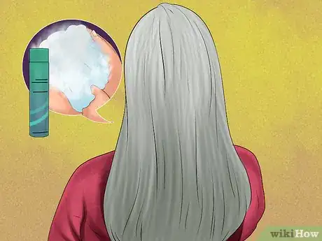 Image titled Maintain White Hair Step 1