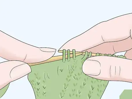 Image titled Knit Cables Without a Cable Needle Step 2