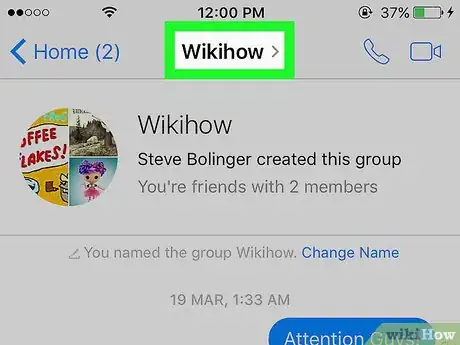 Image titled Leave a Group Chat on Facebook Messenger on iPhone or iPad Step 4
