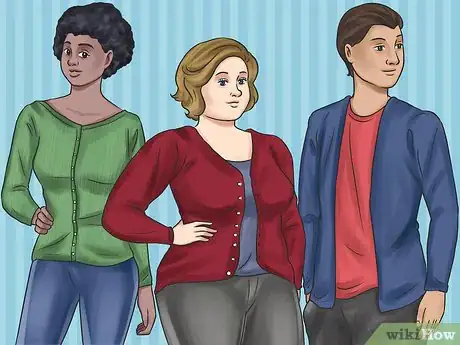 Image titled Wear a Cardigan Sweater Step 1