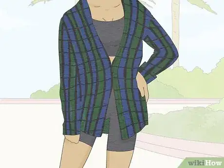 Image titled Wear an Oversized Flannel Shirt Step 9