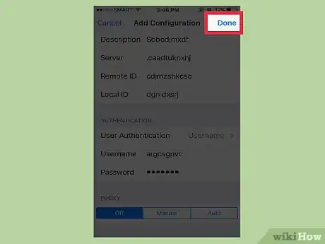 Image titled Configure VPN on an iPhone Step 10