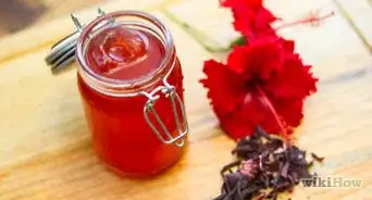 Make Sweet Hibiscus Flower Syrup
