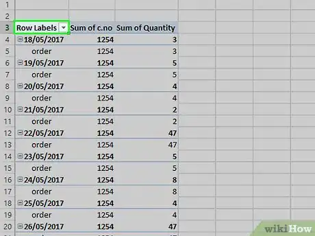 Image titled Create a Slicer in an Excel Document Step 8