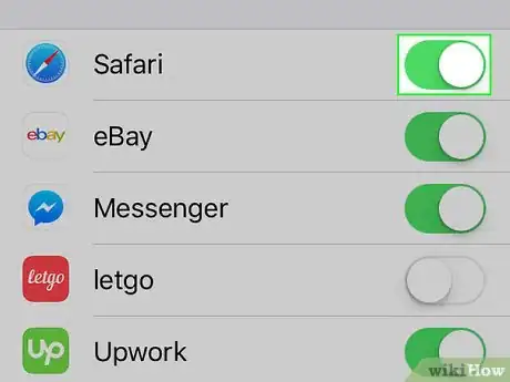 Image titled Change Which Apps Have Access to Your Reminders on an iPhone Step 5