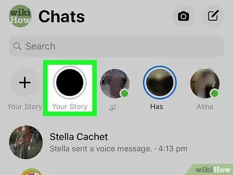 Image titled Turn Off Audio of a Facebook Messenger My Day Story on iPhone or iPad Step 7