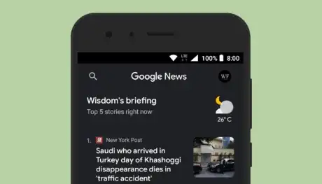 Image titled Dark Theme on Google News.png