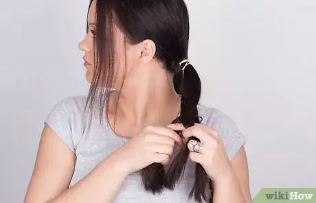 Image titled Milkmaid Braid Your Hair Step 5