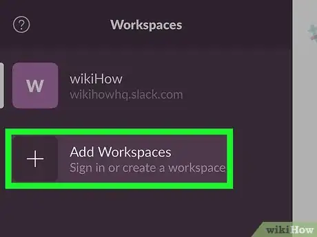 Image titled Create a Slack Team on iPhone or iPad Step 3