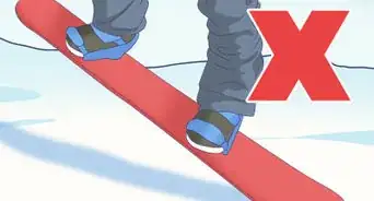 Ollie on a Snowboard