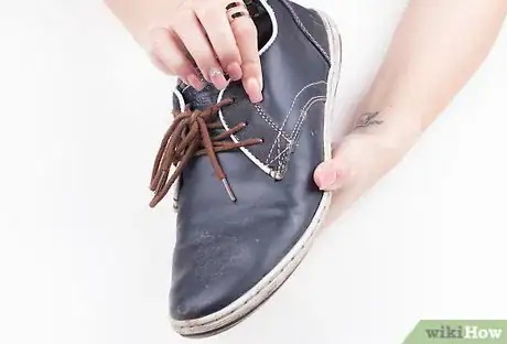 Image titled Remove Dark Scuffs From Shoes Step 1