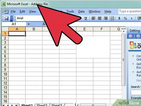 Image titled Mail Merge Address Labels Using Excel and Word Step 1