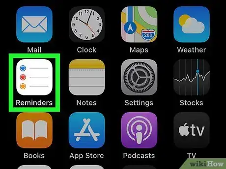 Image titled Use Reminders on iPhone or iPad Step 1