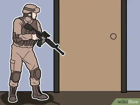 Image titled Clear a Room in Airsoft Step 1