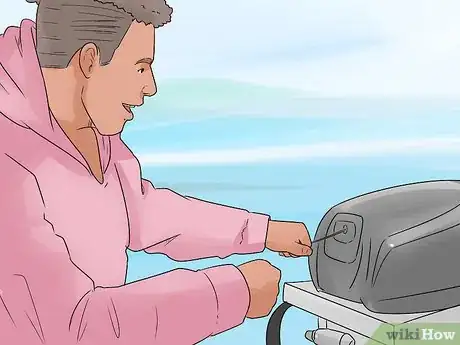 Image titled Start an Outboard Motor Step 2