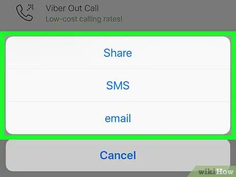 Image titled Invite Someone to Viber on iPhone or iPad Step 6