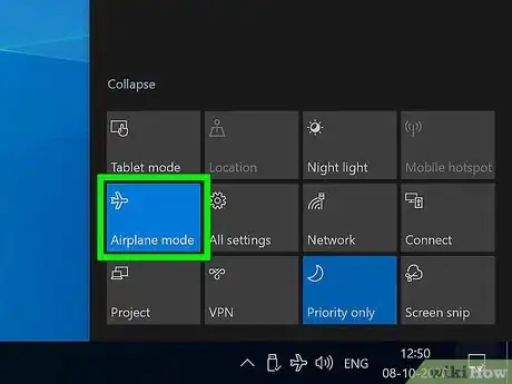 Image titled Enable Airplane Mode in Windows 10 Step 4