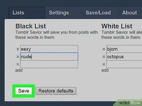 Image titled Blacklist on Tumblr Step 19