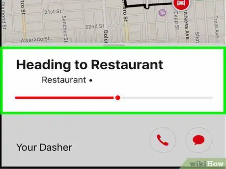 Image titled Contact a Driver on DoorDash on iPhone or iPad Step 3