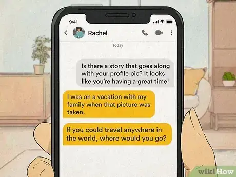 Image titled Respond to a Compliment on Bumble Step 10