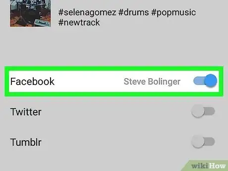Image titled Share from Instagram to Facebook on Android Step 16
