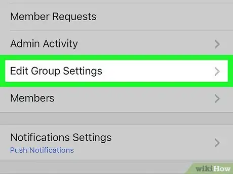 Image titled Edit a Group Description on Facebook on iPhone or iPad Step 4