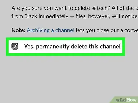 Image titled Delete a Private Slack Channel on iPhone or iPad Step 9