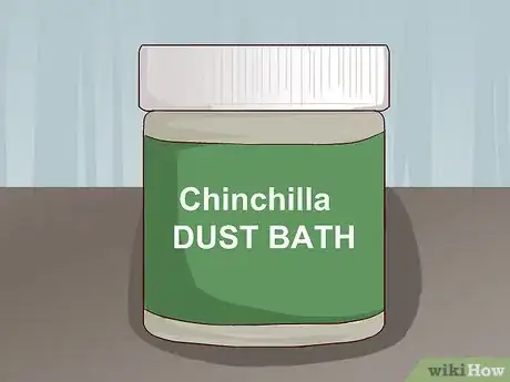 Image titled Give a Chinchilla a Dust Bath Step 1
