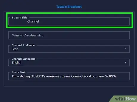 Image titled Stream on Mixer App Step 14
