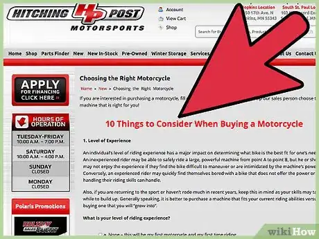 Image titled Buy a Motorcycle Off of Craigslist and Get Started Riding Step 4