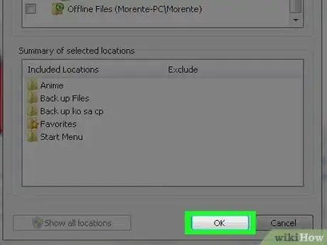 Image titled Add a Folder to the Windows 7 File Index Step 12