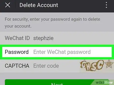 Image titled Delete a WeChat Account on Android Step 8