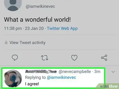 Image titled Hide a Reply on Twitter Step 7