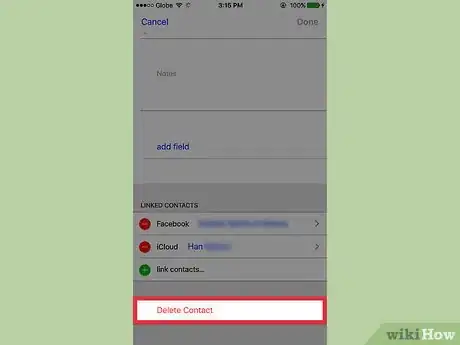 Image titled Remove Your Own Contact Info from an iPhone Step 4