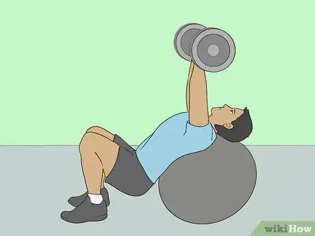 Image titled Do Balance Ball Dumbell Chest Press Step 10.jpeg