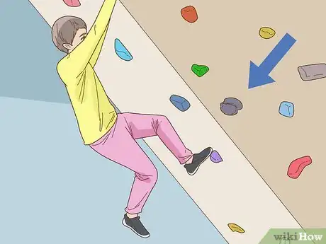 Image titled Rock Climb Overhangs on a Rock Wall Step 12