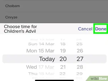 Image titled Log Medical Information in the Glow Baby App on an iPhone Step 11