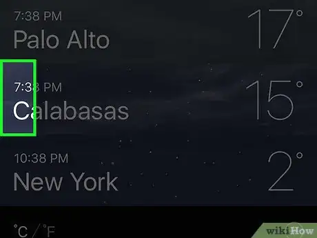 Image titled Remove a City from the iPhone Weather App Step 3