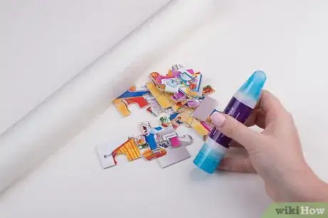 Image titled Glue a Puzzle Step 1
