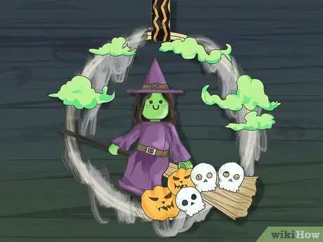 Image titled Make a Halloween Wreath Step 19