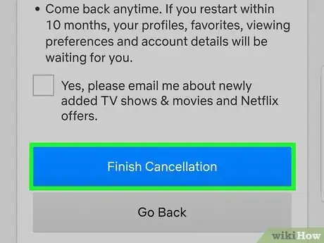 Image titled Cancel Netflix on the App Step 18