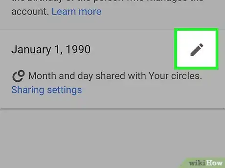 Image titled Change Age on YouTube Step 25