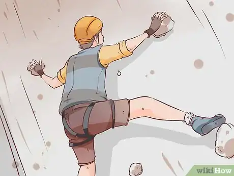 Image titled Start Indoor Rock Climbing Step 8