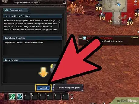 Image titled Level Fast in Aura Kingdom Step 1